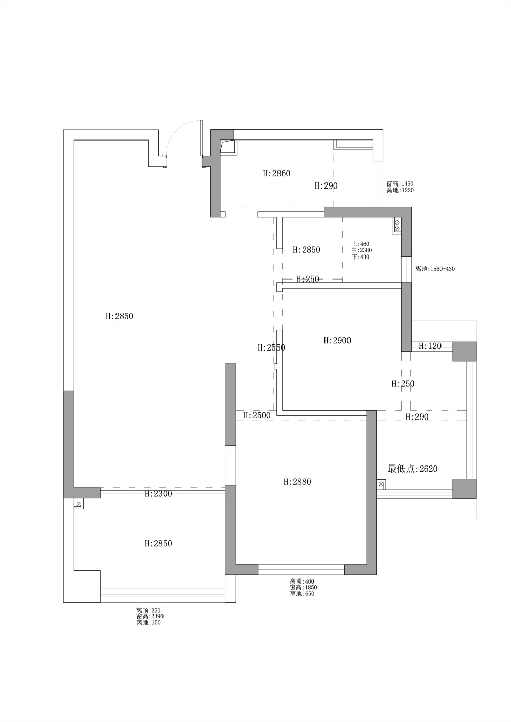 自住新房求新思路(不知道怎么悬赏)_原始平面图.jpg