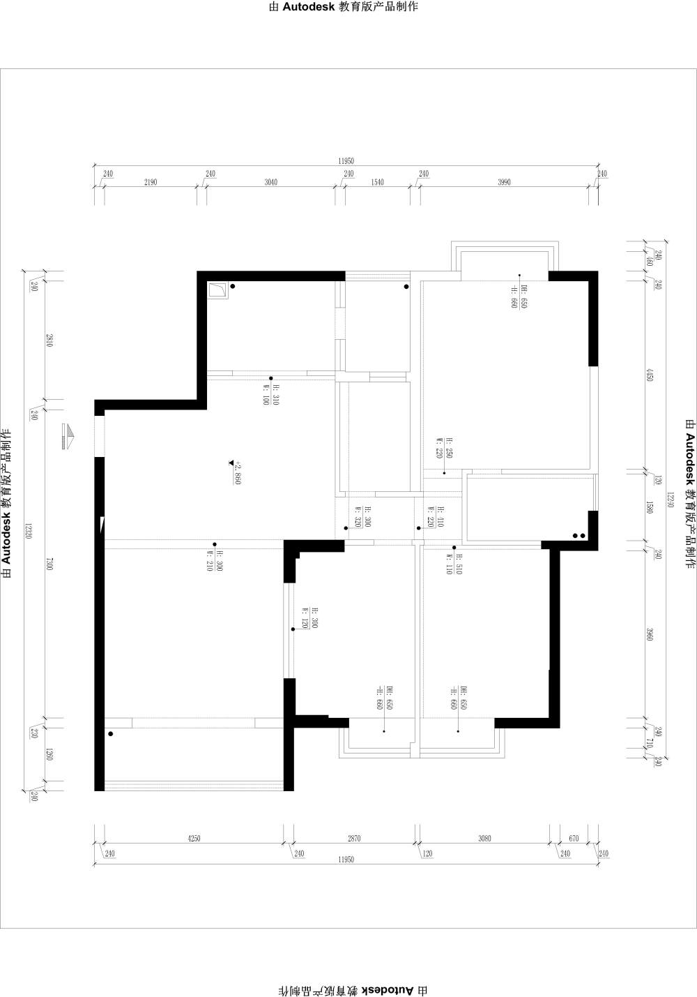 户型很固定求优化！_1-Model.jpg