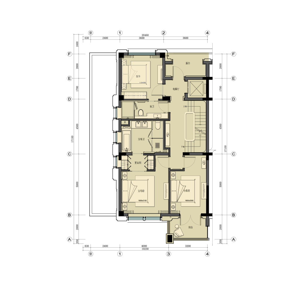 把春天留给自己|上海铂悦滨江别墅样板房|大观·自成国际_2F.png