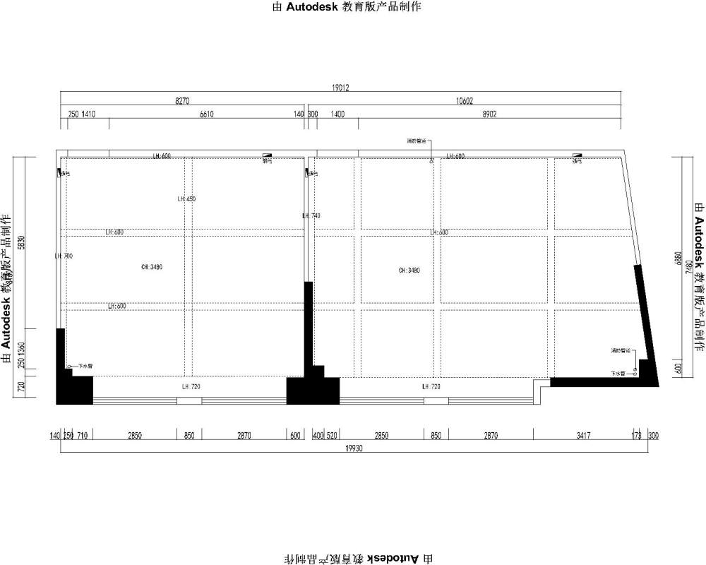 求170平方办公室平面方案思路_外贸办公室-Model.jpg