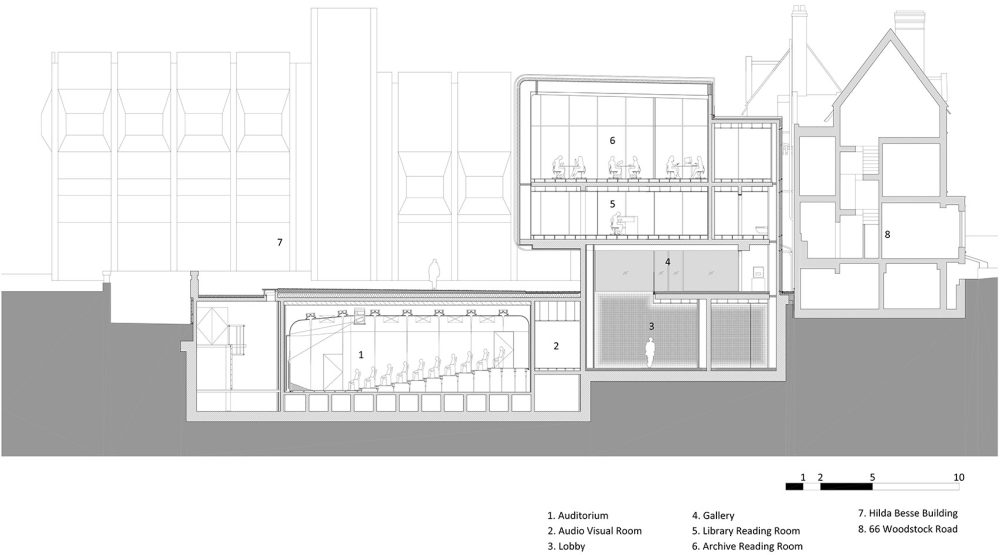 礼让自然，倒映环境——扎哈的阿拉伯研究中心设计_040-The-Investcorp-Building-by-zaha-hadid-architects.jpg