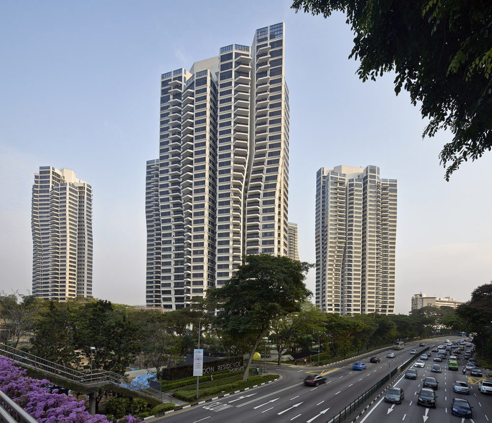 城市“自然丛林”－新加坡丽敦豪邸，来自扎哈事务所_002-DLeedon-by-Zaha-Hadid-Architects.jpg