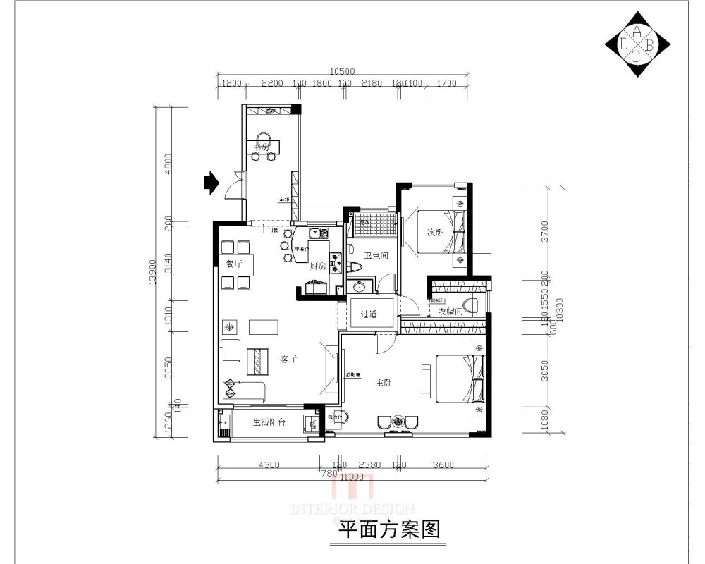 小弟做的一个方案，希望各路大神给点意见_平面.jpg