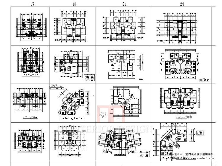 009 百余种住宅户形平面-模型 [1600x1200].jpg