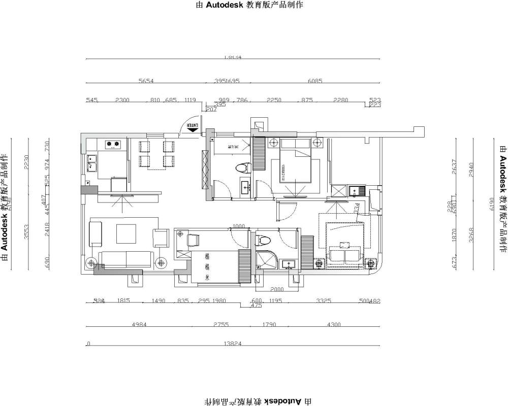 103户型创意平面，求大神高手们给点建议和想法_.02-Model.jpg