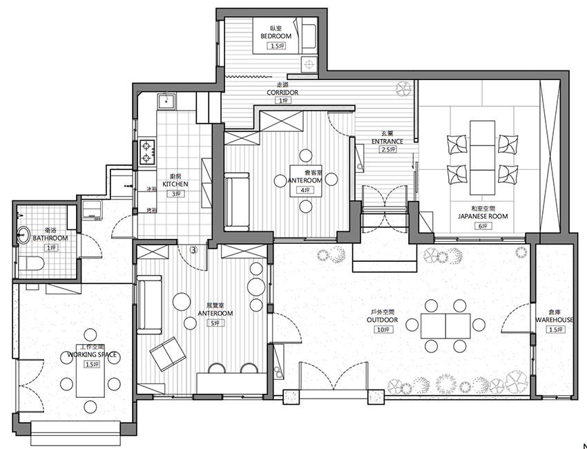 台湾好设计工作室（HAO Design）将41坪老屋改造成日式温..._J.Y.-Living-Experiment-Studio-29.jpg