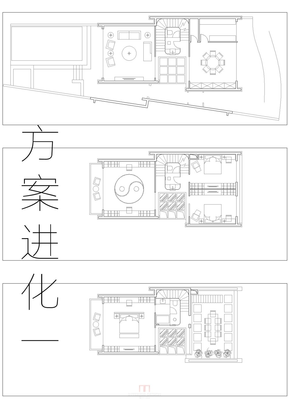 天赋海湾别墅户型改造汤姆白室内内设计作品TOMBAI
