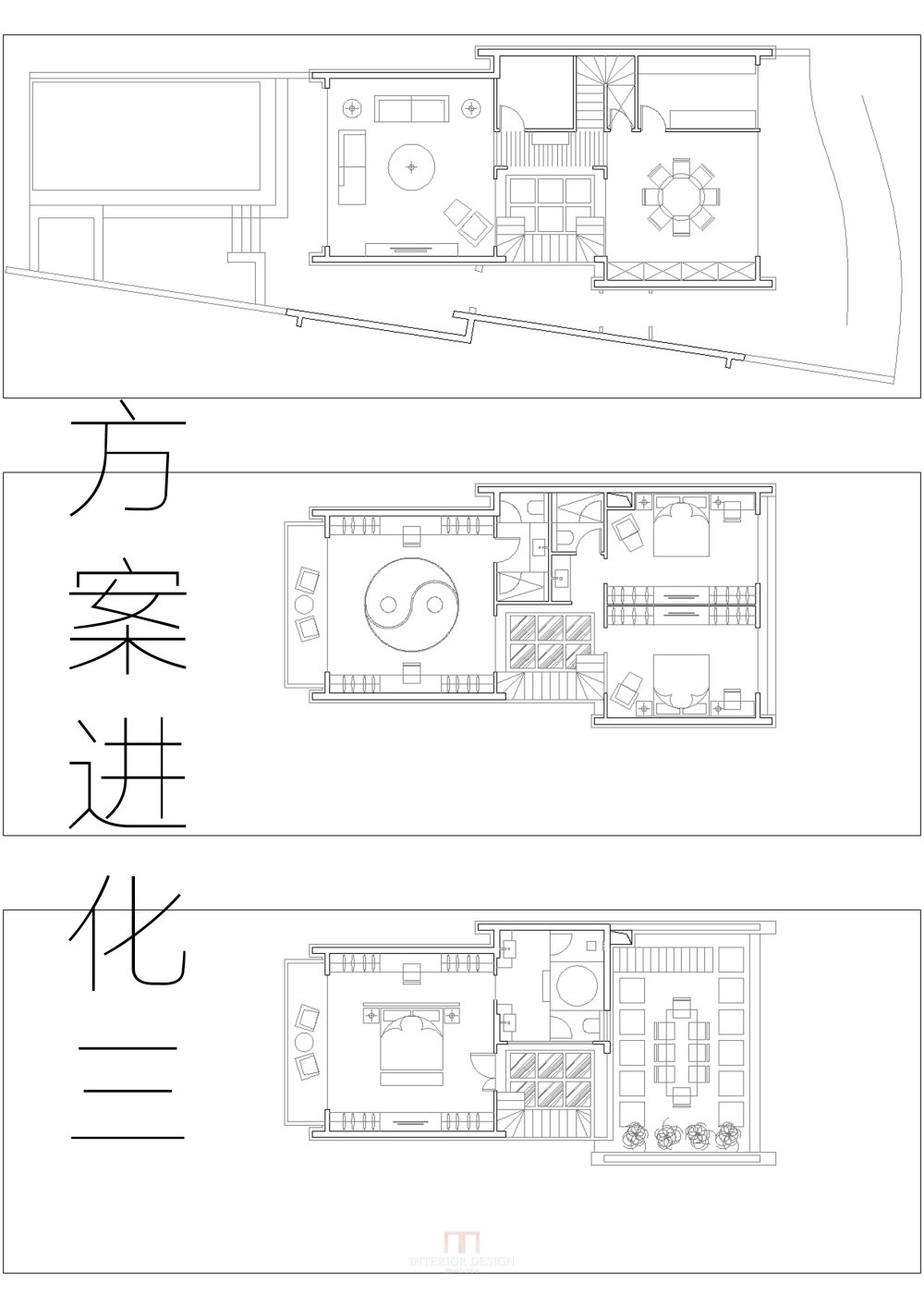 天赋海湾别墅户型改造汤姆白室内内设计作品TOMBAI