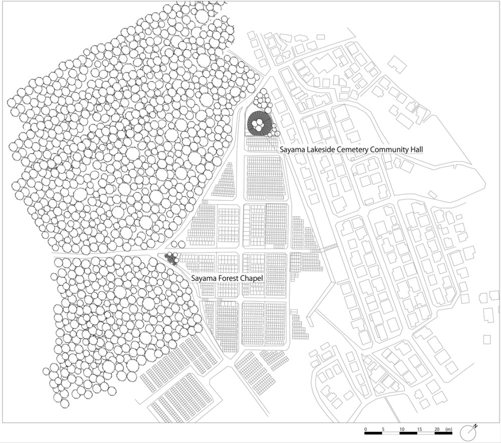 狭山森林教堂 （日本琦玉县）_Sayama_Site_Plan_1_6000.jpg