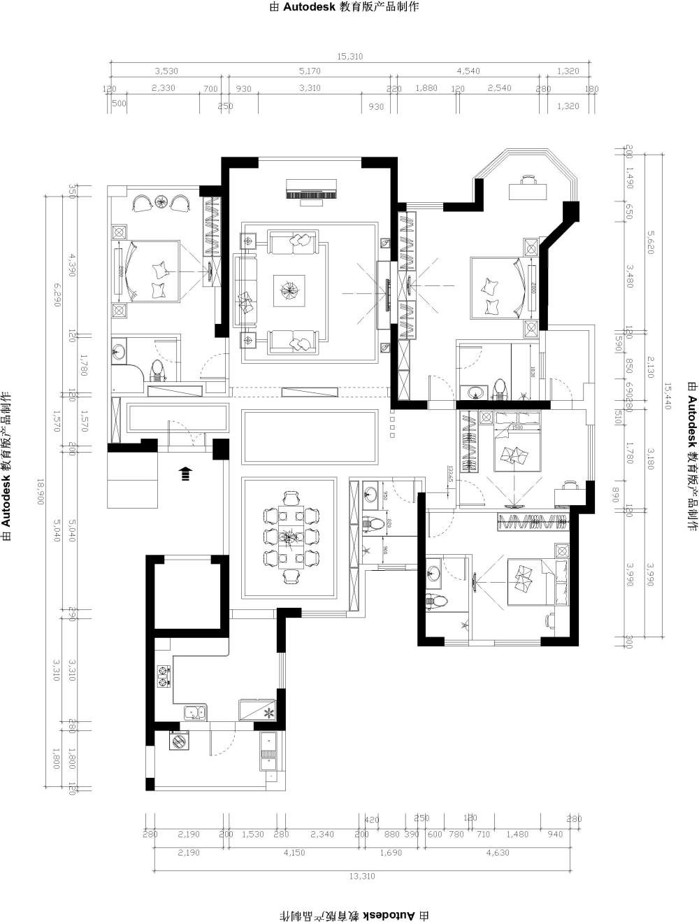 被自己局限。求新思路_布置完平面-Model.jpg