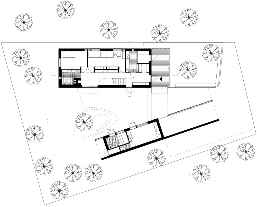 空间倒置，芬兰建筑师自宅_1-ground_floor-副本.jpg