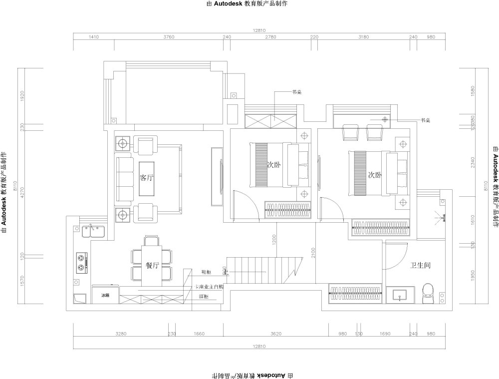 求大神优化！_一楼平面布置图-Model.jpg