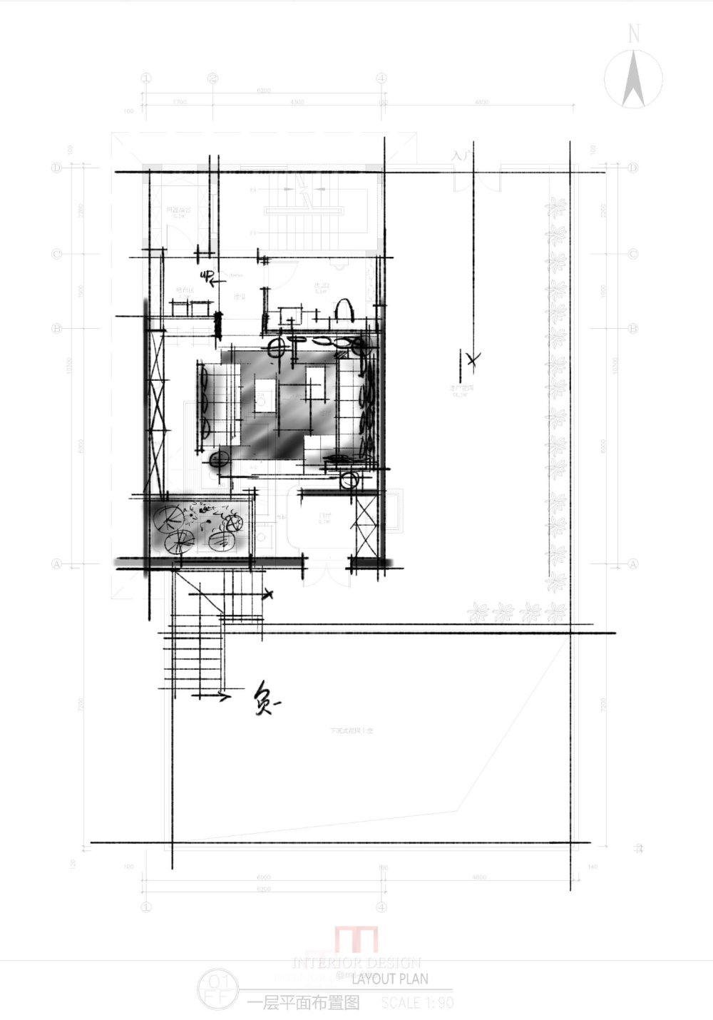 别墅户型，跪求各位大神指点P下，给哈建议_000036qchytkxteggq60ty.jpg