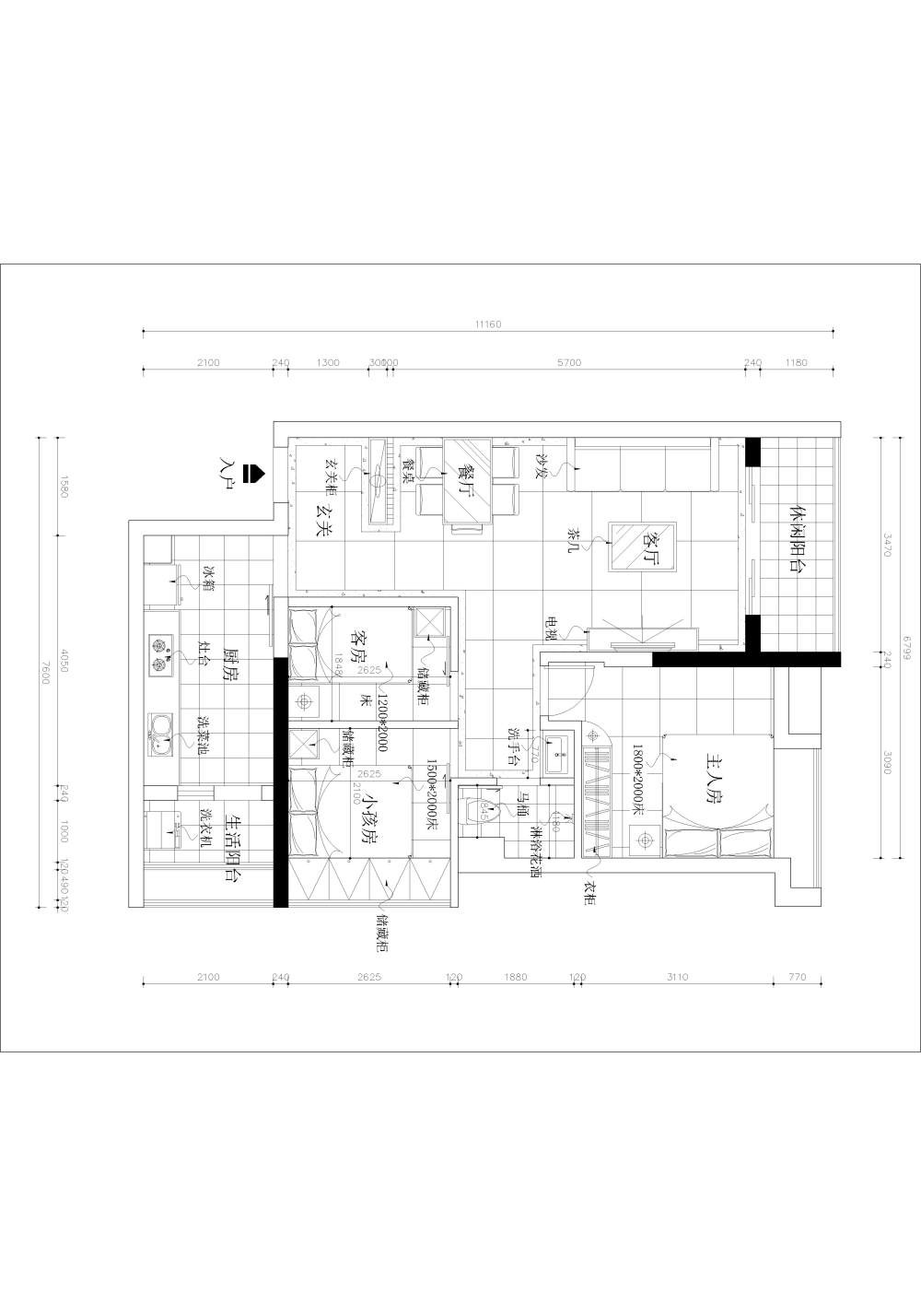 原两房改三房，求给点建议_洁钿家-Model.jpg