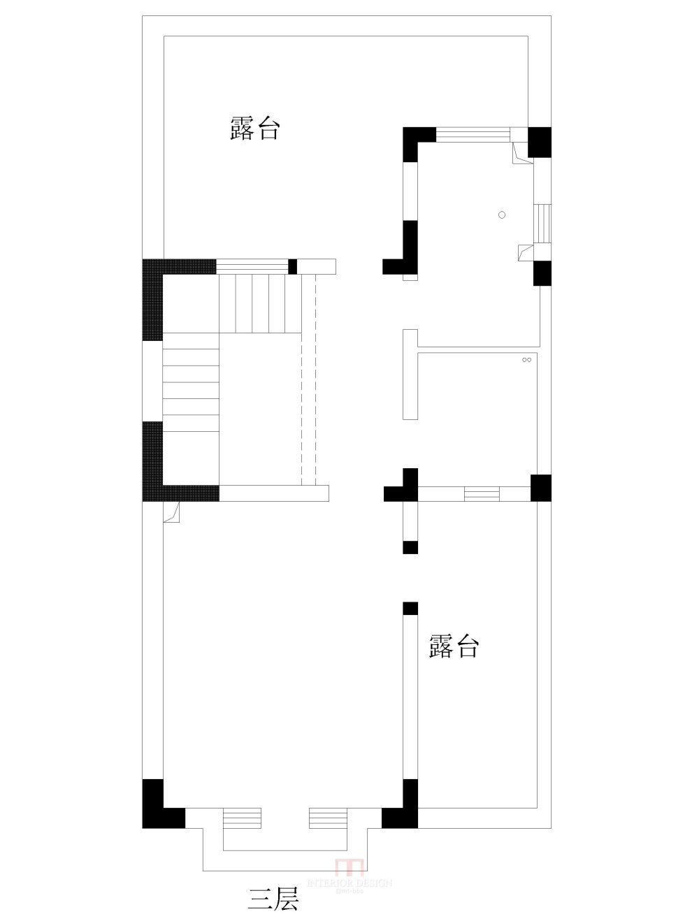 求大师，大神给几个方案，感谢不尽！_三层露台做个书房