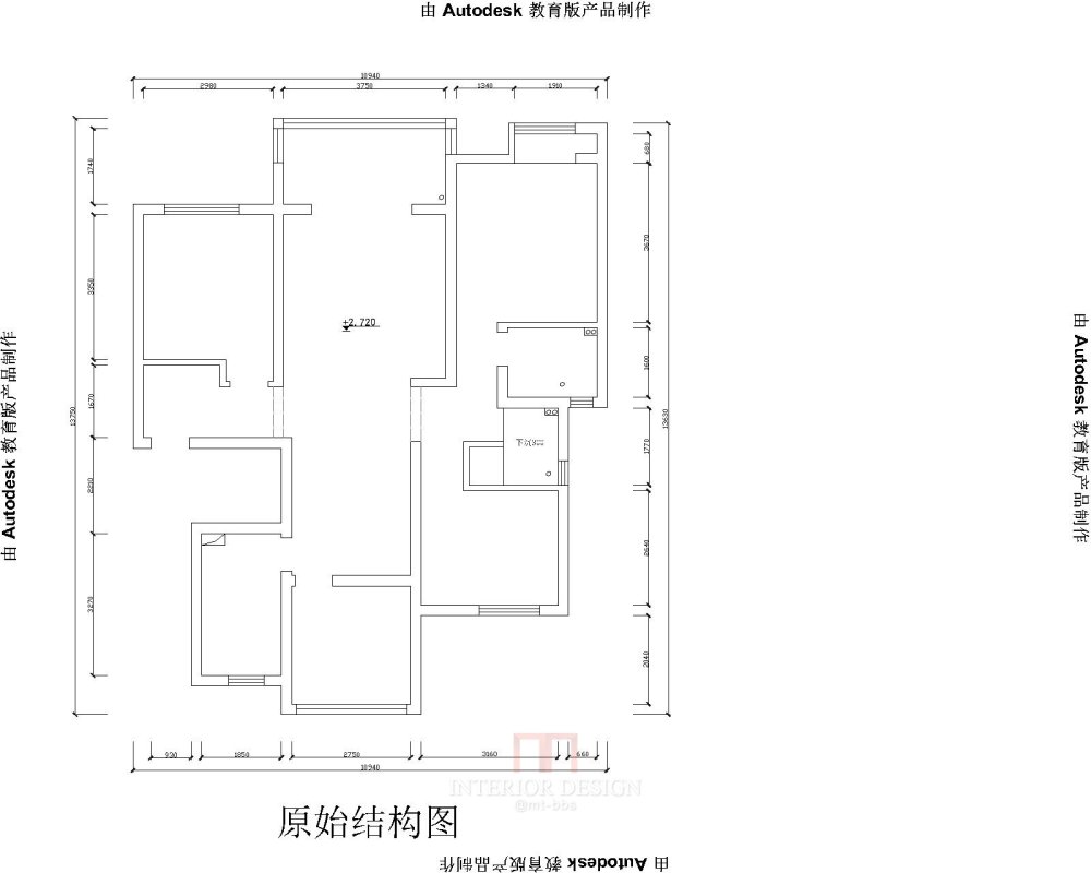 大神帮我看一下我的方案，多多指教_120平原始图