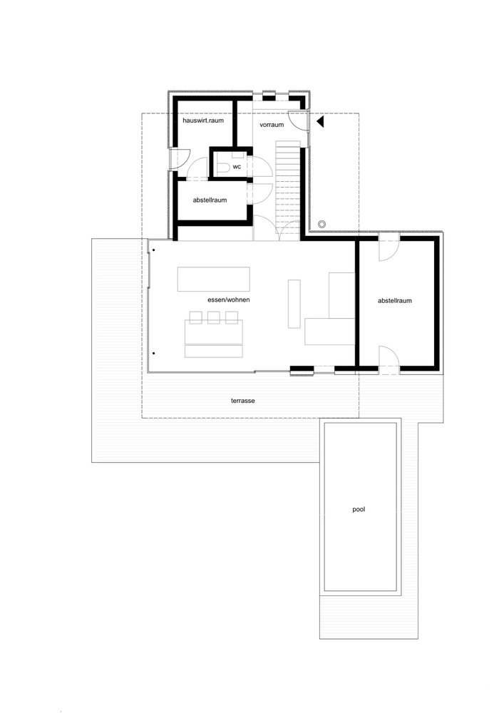 D 住宅  Caramel Architekten + Günther Litzlbauer_haus_d_eg.jpg