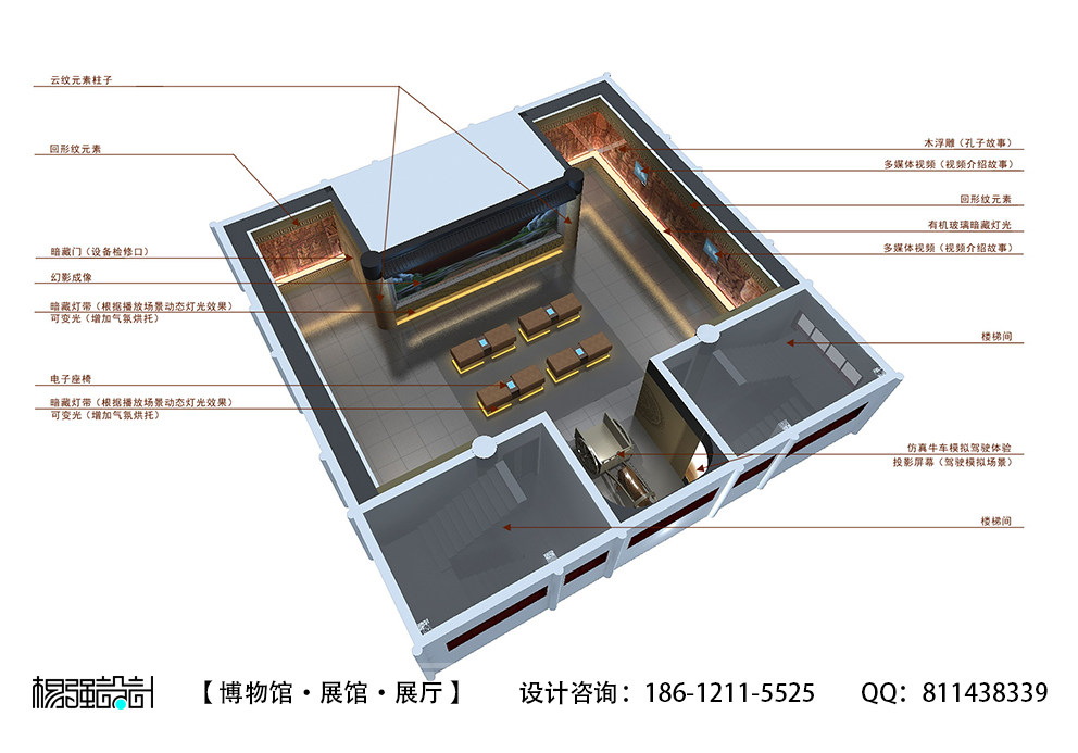 孔子文化展馆—北京杨强设计_15四层鸟瞰图1.jpg