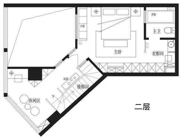 一个 LOFT 户型的15个方案_23.jpg