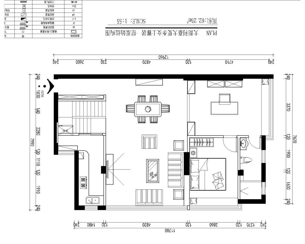 平面方案，大神来点评下吧。_利嘉大夏复式-Model.jpg