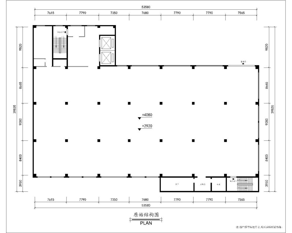 大师们给点思路，甲方要做玻璃隔断 那几个地方都是甲方...._原始框架图