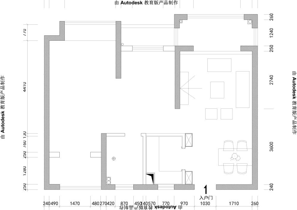 小户型一定要玄关 开放式厨房不要 请大神指点迷津_dsds.jpg