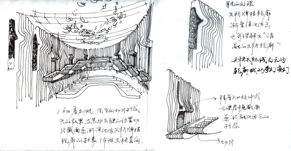 【张明杰新作】北京天桥艺术中心概念草图