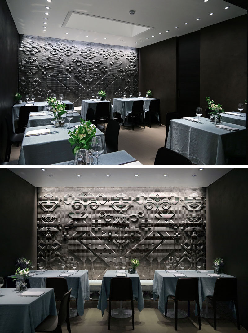 Chiseled Stone Tapestries Cover The Walls Of This Restaurant In London_restaurant-design-stone-wall-tapestry-070217-1039-07.jpg