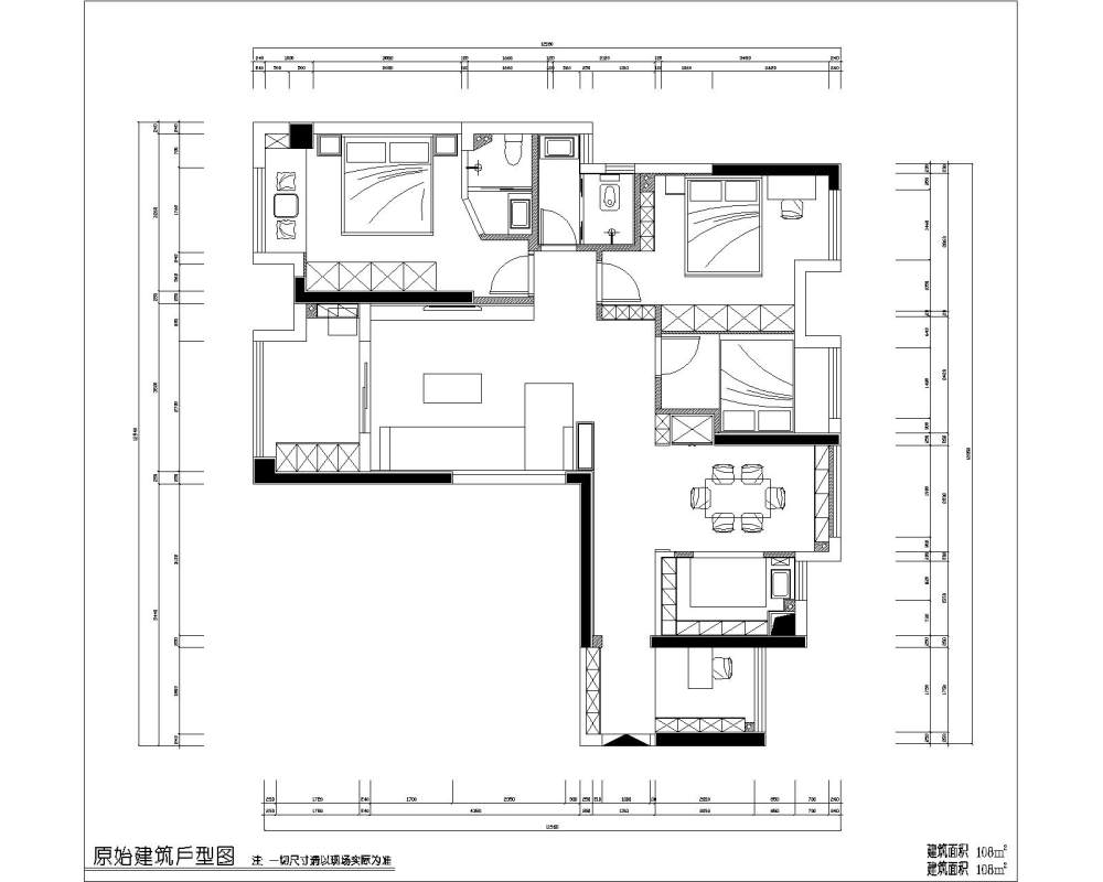 婚房。求各位大师高手指点迷津！！！_平面.jpg