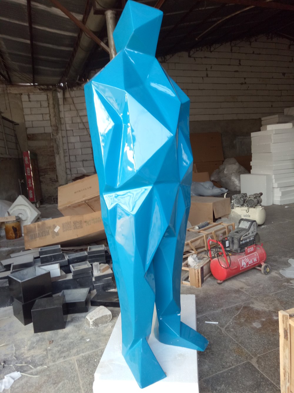 玻璃钢人体雕塑