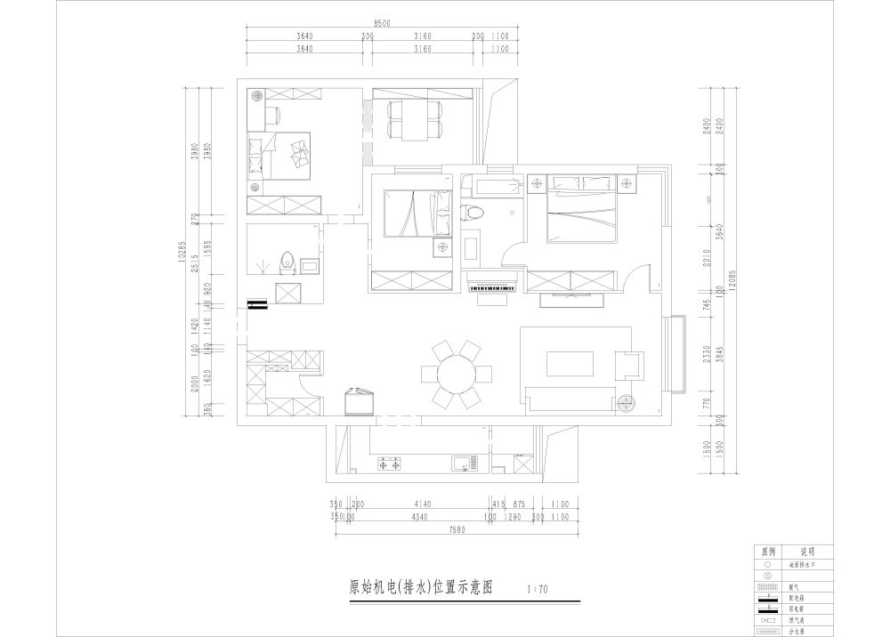 平层160，功能分区不够完善，望各位指点_2Model.jpg