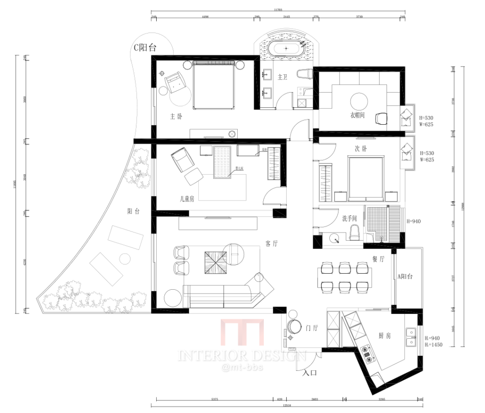 160m2婚房 本人对入口处不满意，暂时没想法了，请大家指教_123.png