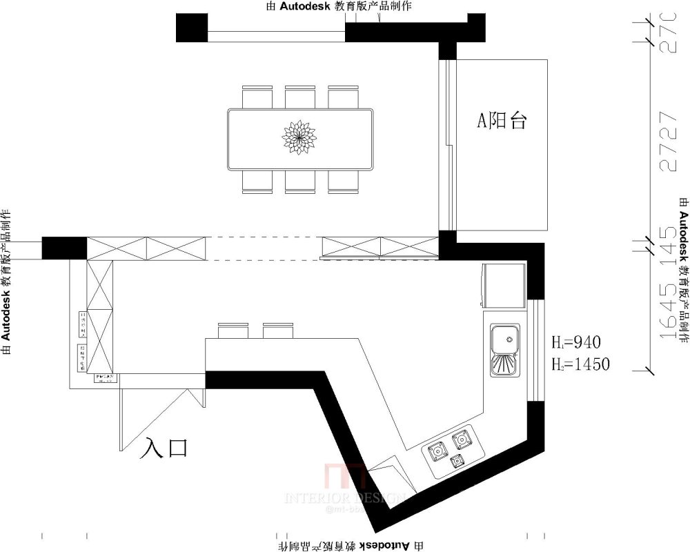 160m2婚房 本人对入口处不满意，暂时没想法了，请大家指教_平面图.jpg