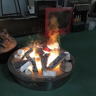 户外火盆伏羲3d电壁炉篝火仿真火焰柴堆