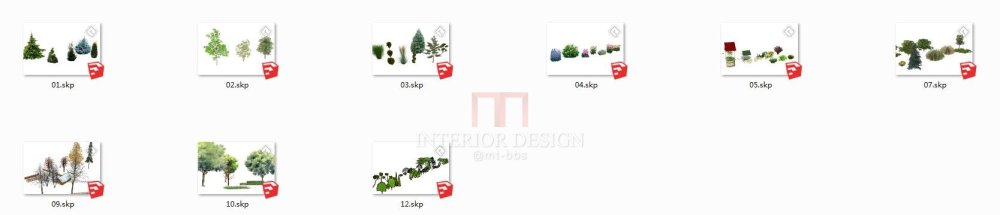 【Sketchup】园林植物组件模型_1预览图.jpg