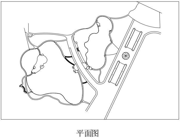 公园改造_平面图