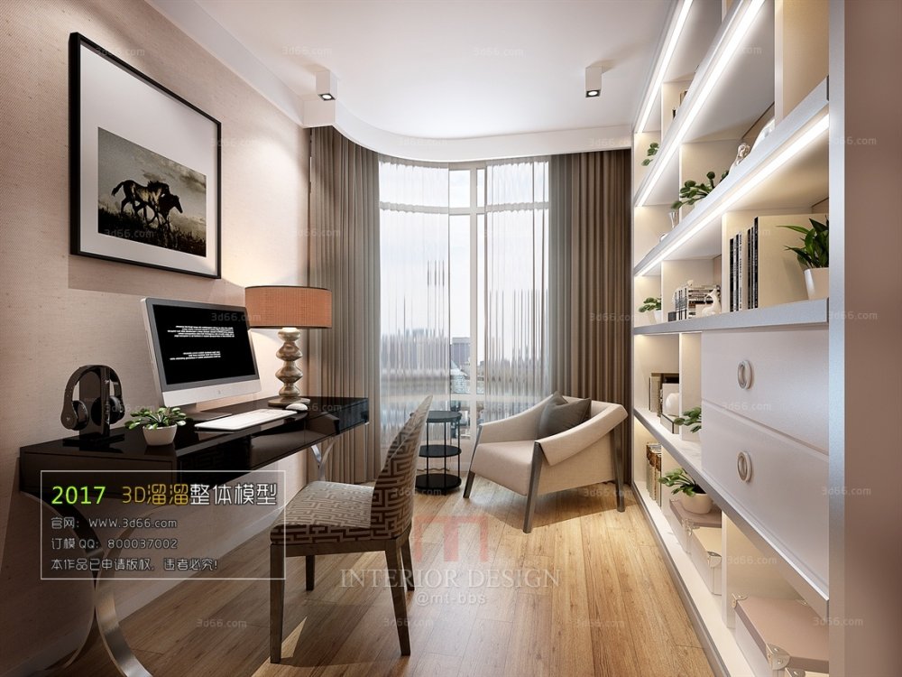 3D溜溜《2017整体模型》_012-A现代风格-Modern style.jpg