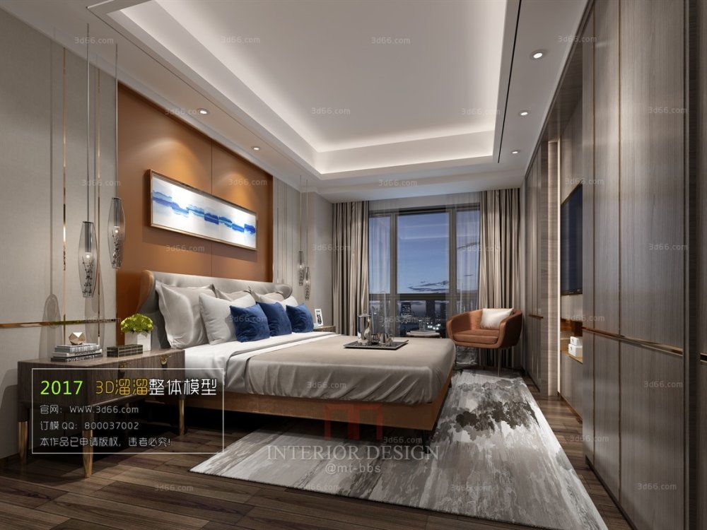 3D溜溜《2017整体模型》_016-A现代风格-Modern style.jpg
