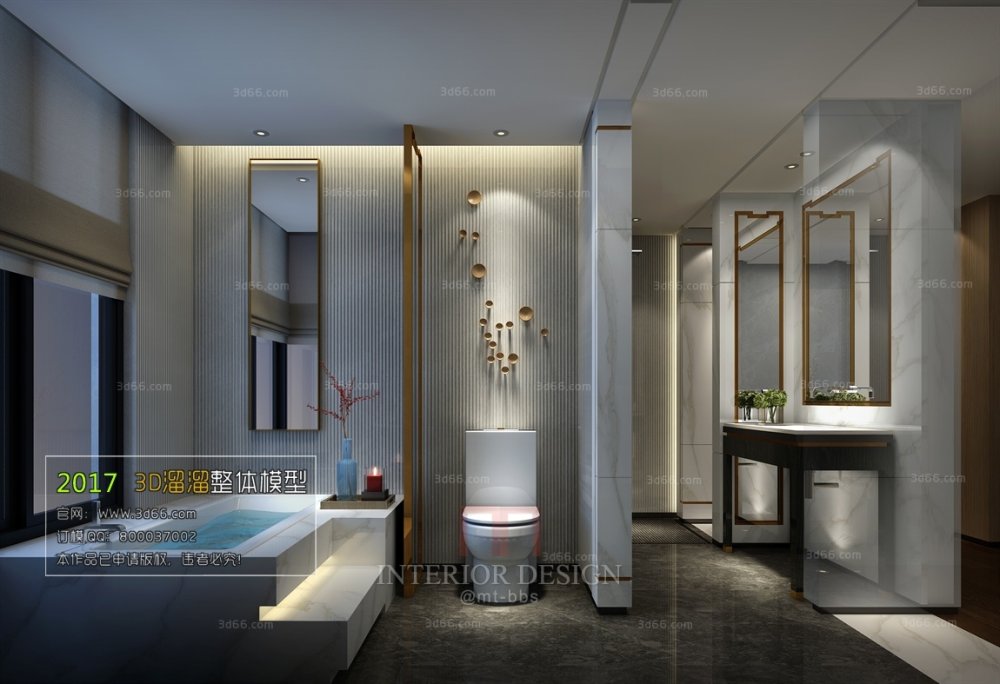 3D溜溜《2017整体模型》_019-A现代风格-Modern style.jpg