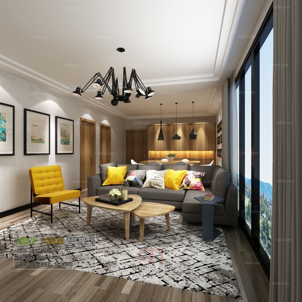 3D溜溜《2017整体模型》_049-A现代风格-Modern style.jpg