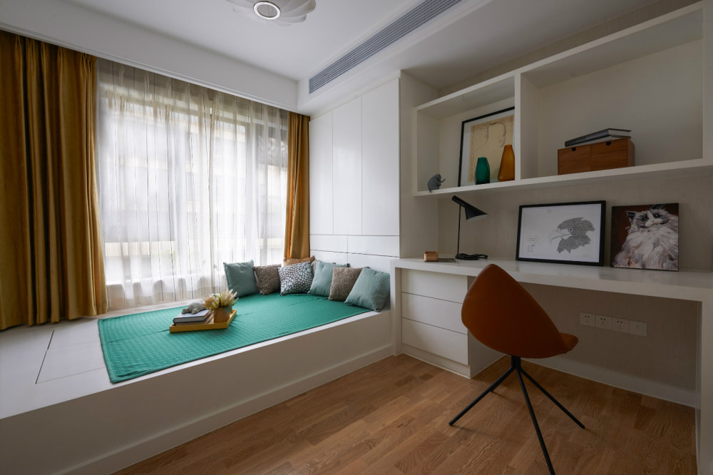 次卧室——亦北欧亦日式，一个可以放空自己的小天地