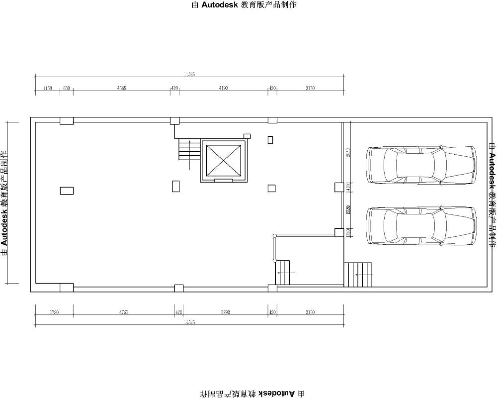 排屋别墅地下室方案_海德排屋地下室-Model.jpg