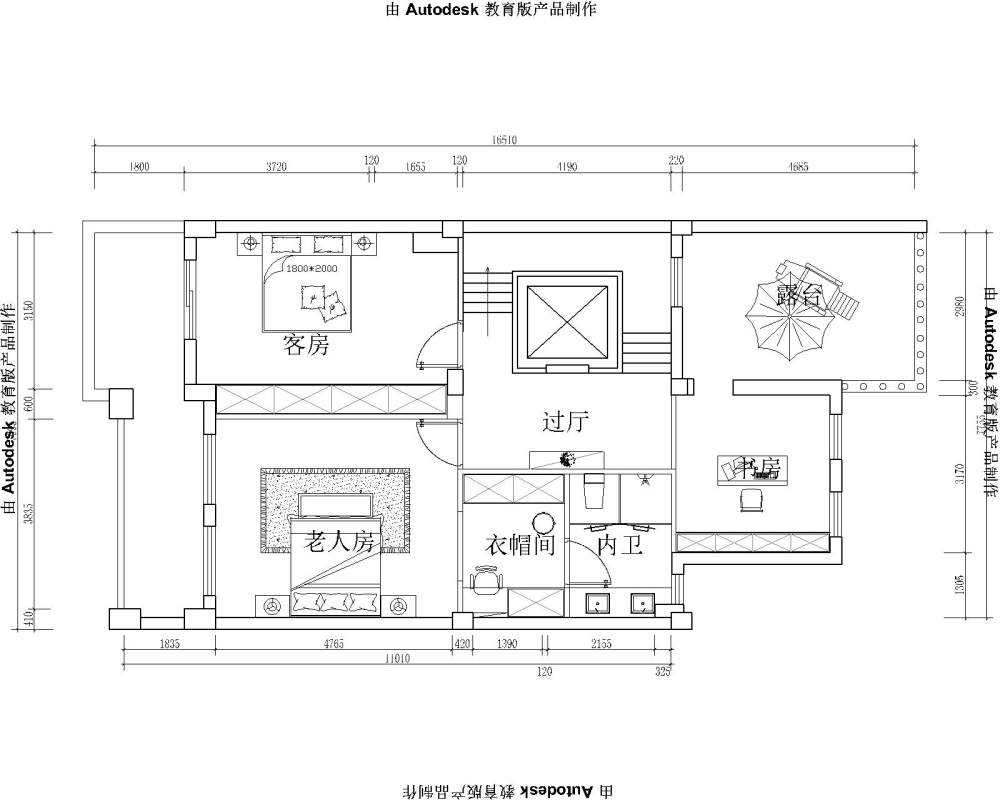 排屋别墅地下室方案_海德排屋二楼-Model.jpg