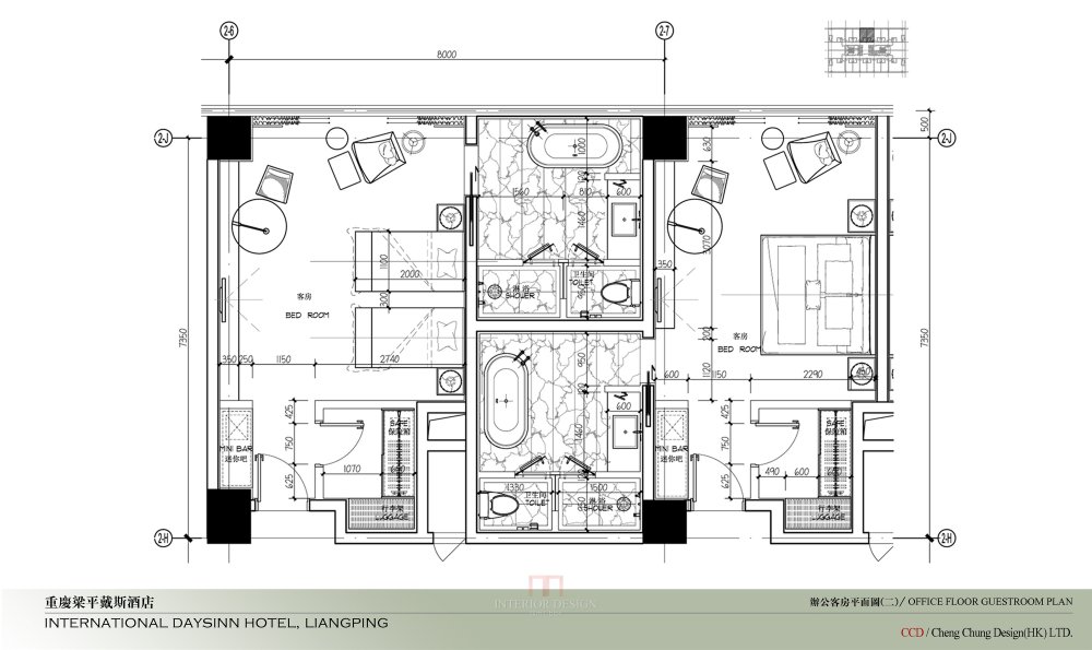 【名家】CCD--重庆梁平戴斯酒店室内设计概念汇报_31.办公客房1平面图.jpg