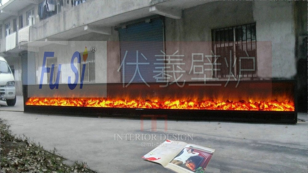 6米壁炉尺寸 电壁炉 伏羲壁炉 壁炉定制 长条壁炉图片