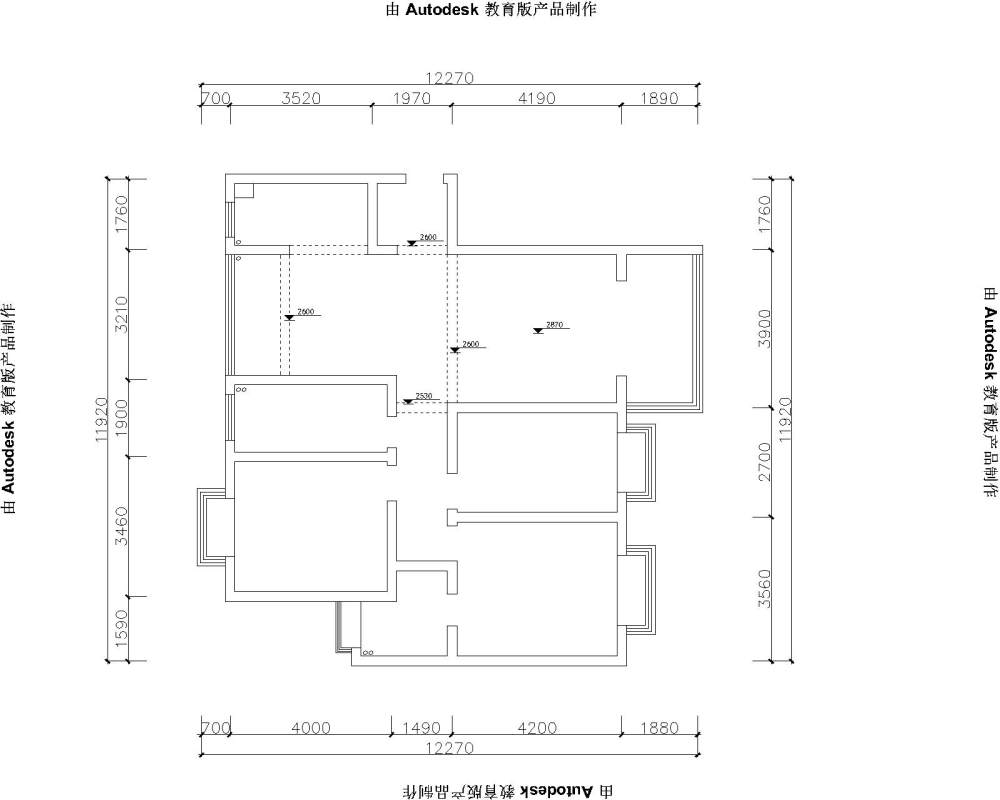 求助，自住房子，三室两厅两卫，如何优化，采纳之后有D币_12(1)-Model.jpg