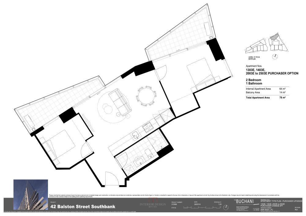 墨尔本Southbank心脏地带水晶般视觉效果--Marco公寓概念_Marco 2 Bedroom 2003E-2503E0000.jpg