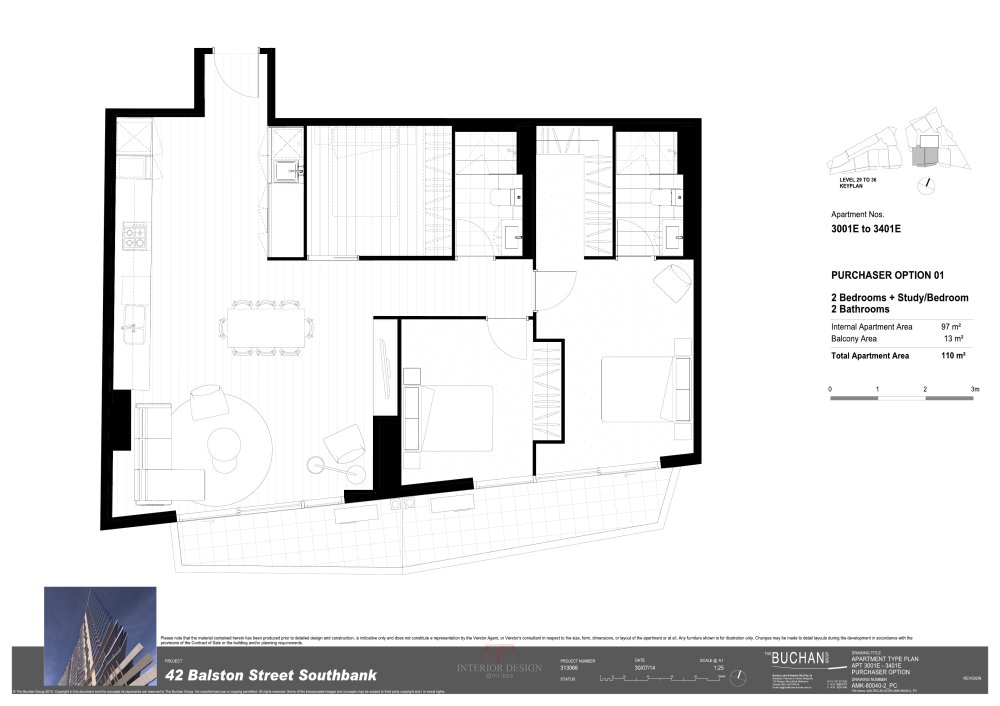 墨尔本Southbank心脏地带水晶般视觉效果--Marco公寓概念_Marco 3001E - 3401E Purchaser Option 20000.jpg