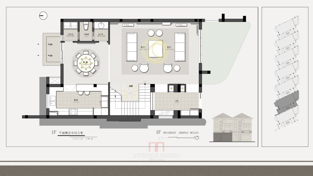 新中式别墅概念方案汇报 ps cad 草图大师模型_5.jpg