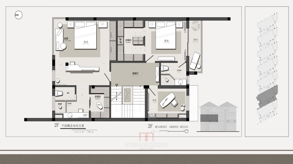 新中式别墅概念方案汇报 ps cad 草图大师模型_10.jpg